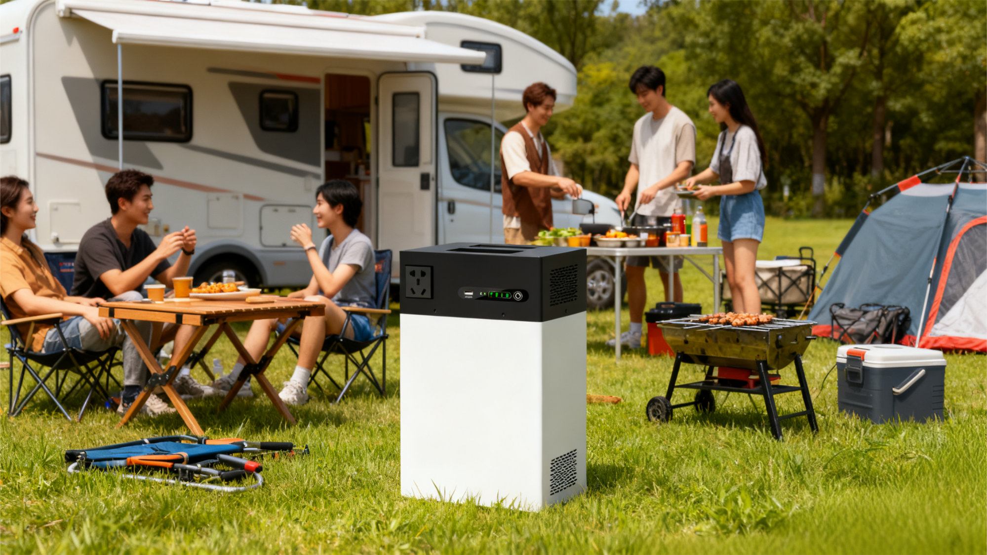 Lithium iron phosphate energy storage battery: The ideal choice for portable outdoor power sources