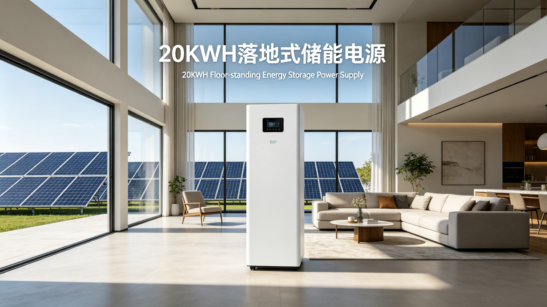 20KWH floor-standing energy storage power supply​