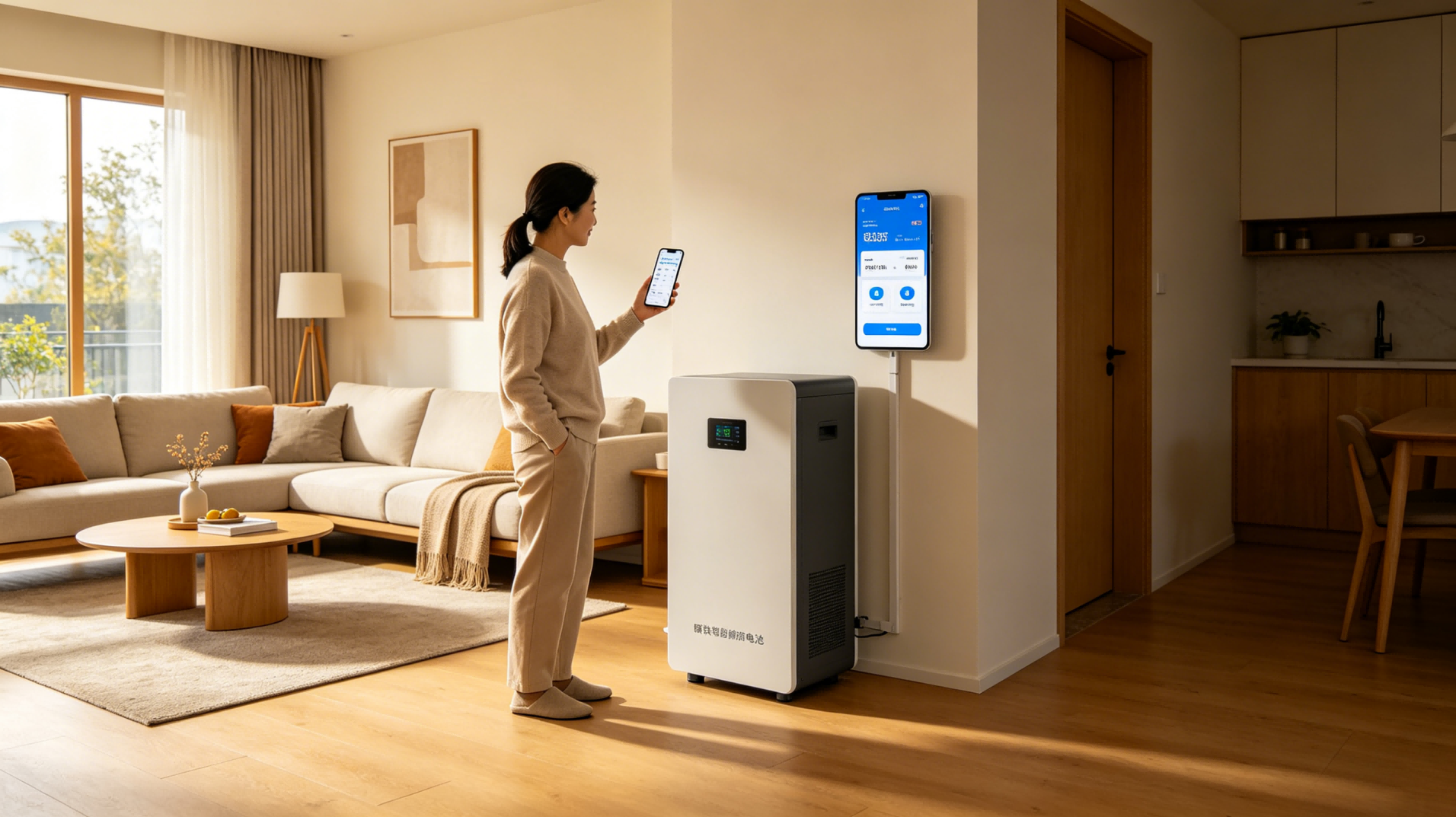 Integrated on-site energy storage equipment, with simple and worry-free installation and operation.