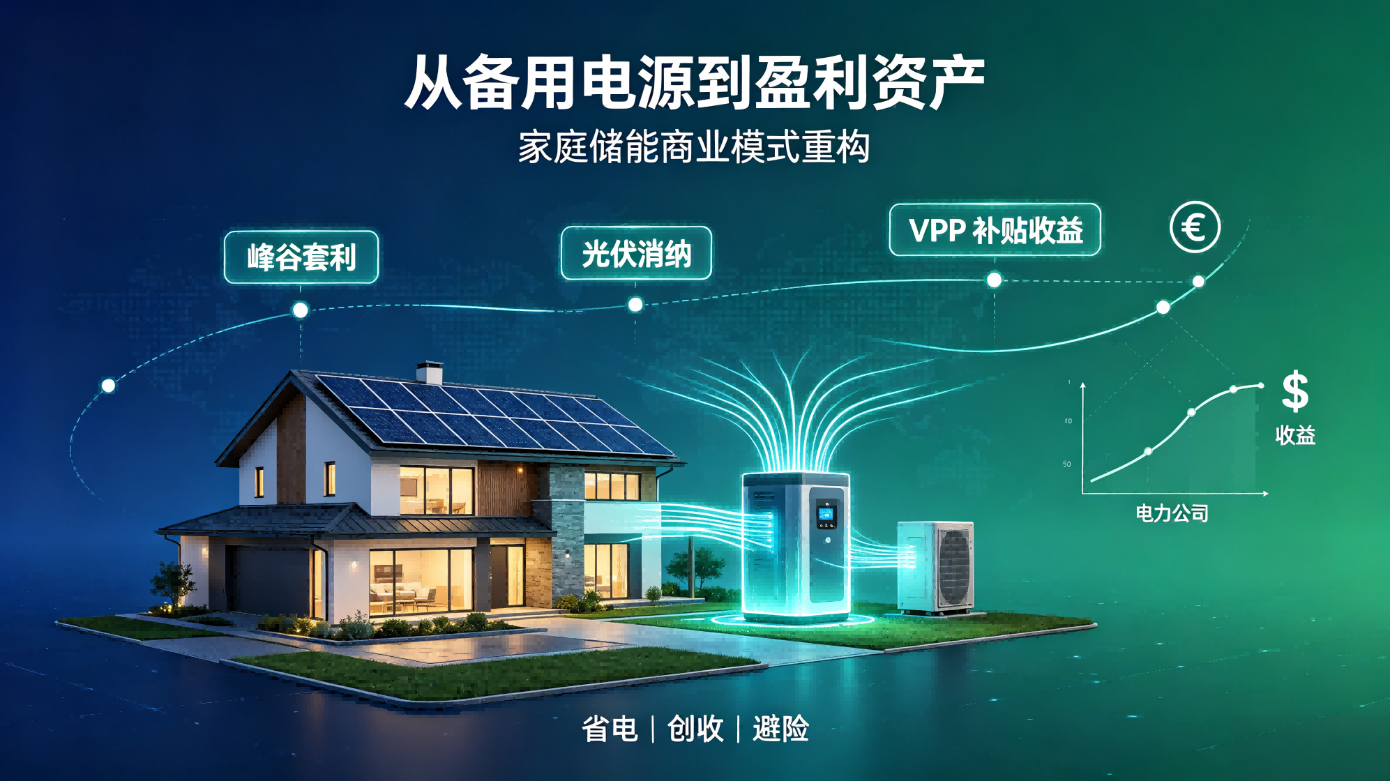 Business Model Restructuring: Residential Storage Evolves from Backup Power to Profitable Household Assets