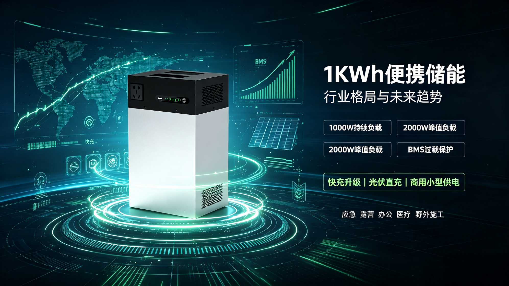 Competition Pattern, Maximum Load & Future Trend of 1KWh Portable Energy Storage Industry
