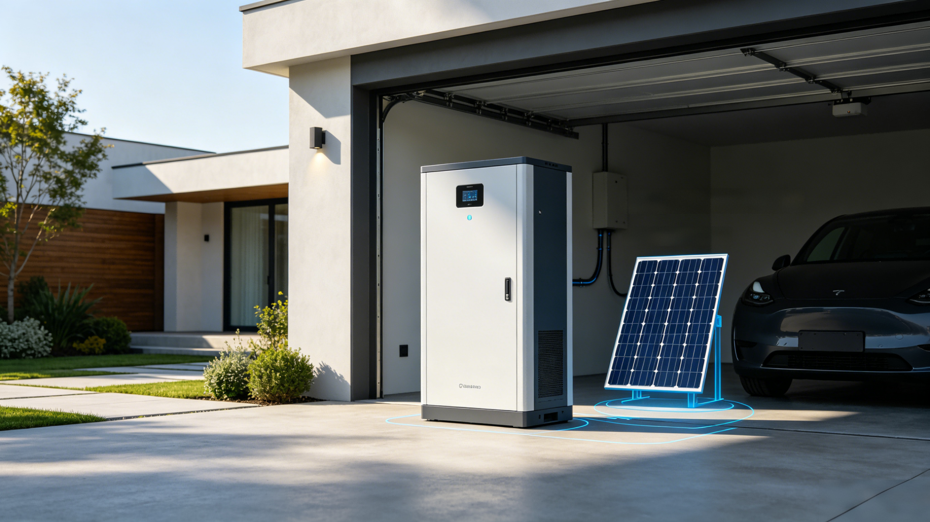 Floor-standing household lithium iron phosphate battery, a large-capacity all-household energy storage solution