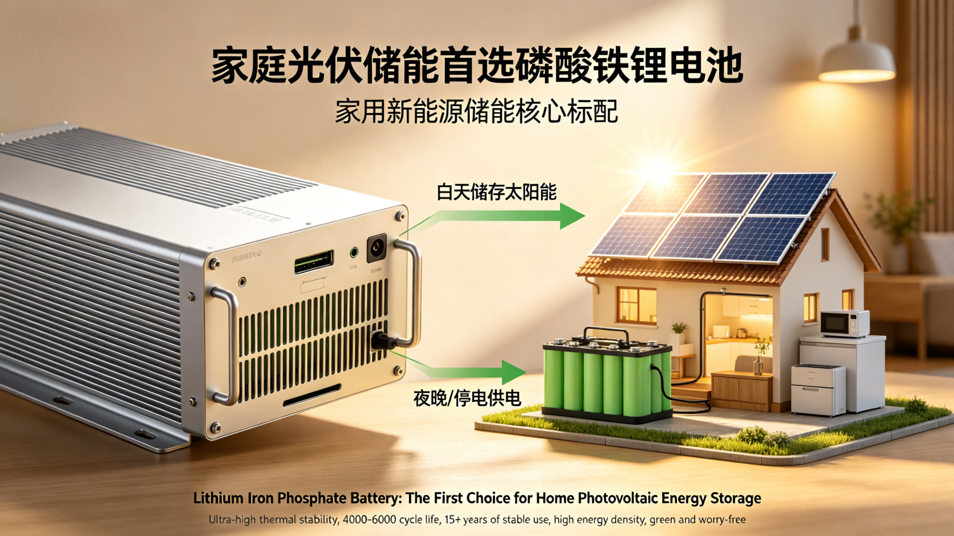 lithium iron phosphate batteries are the preferred choice