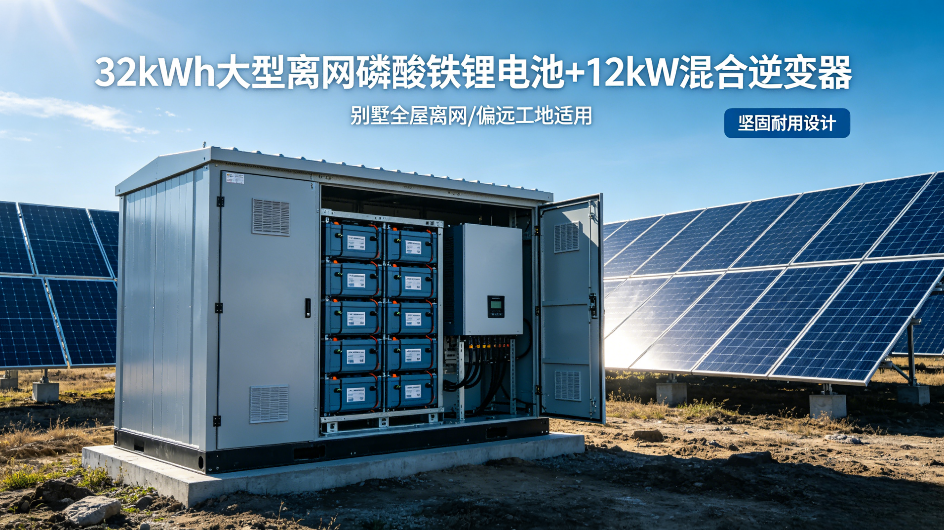 Supporting Selection Plan for 32kWh Large Off-Grid LiFePO4 Battery & Inverter