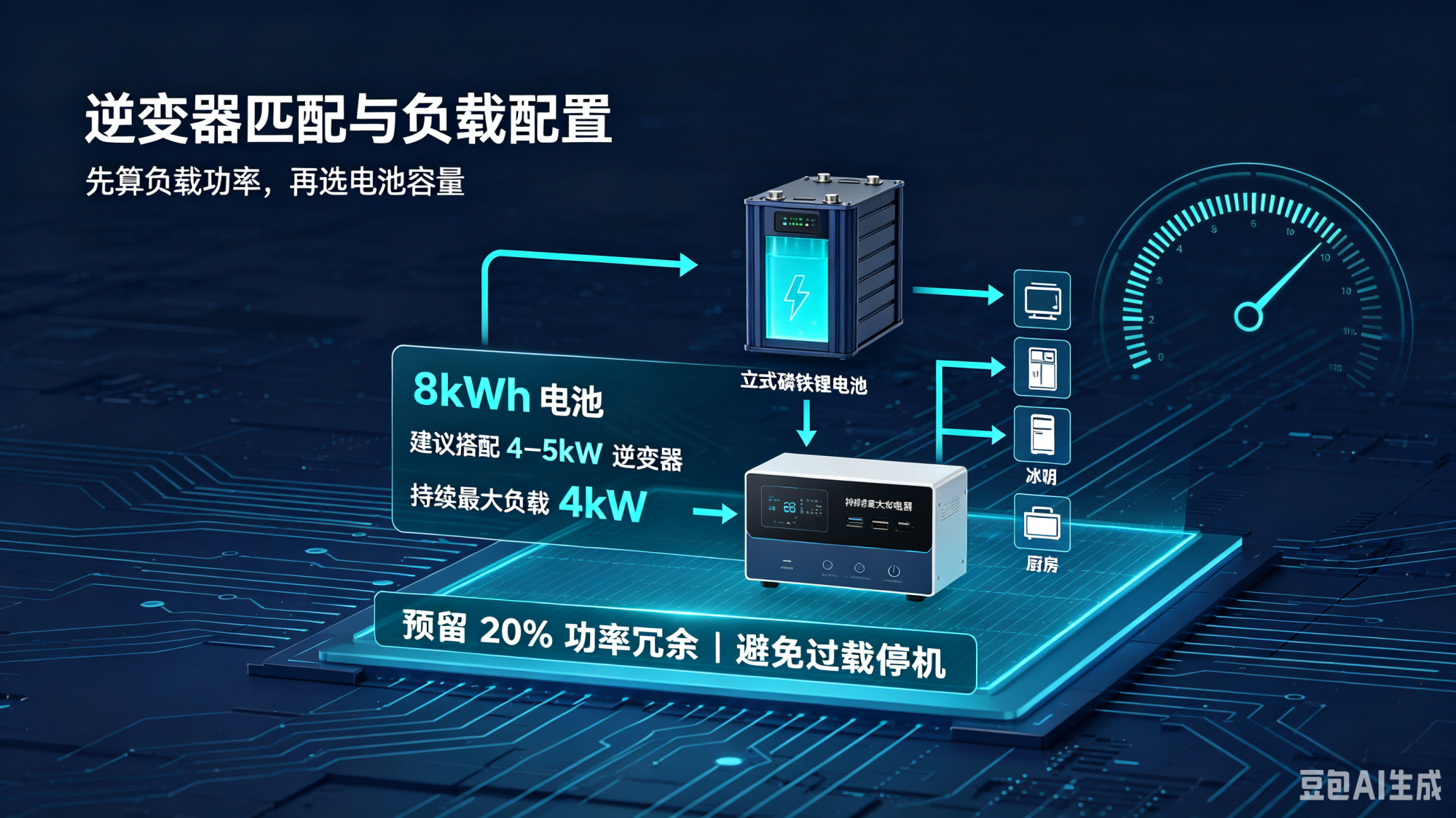 Inverter Matching Principle for Vertical ESS – Continuous Load vs Peak Load