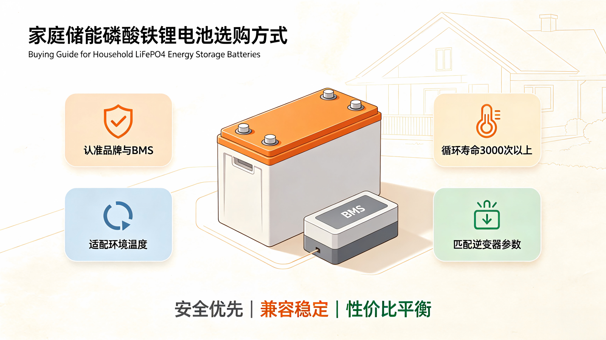 Buying Guide for Household LiFePO4 Energy Storage Batteries