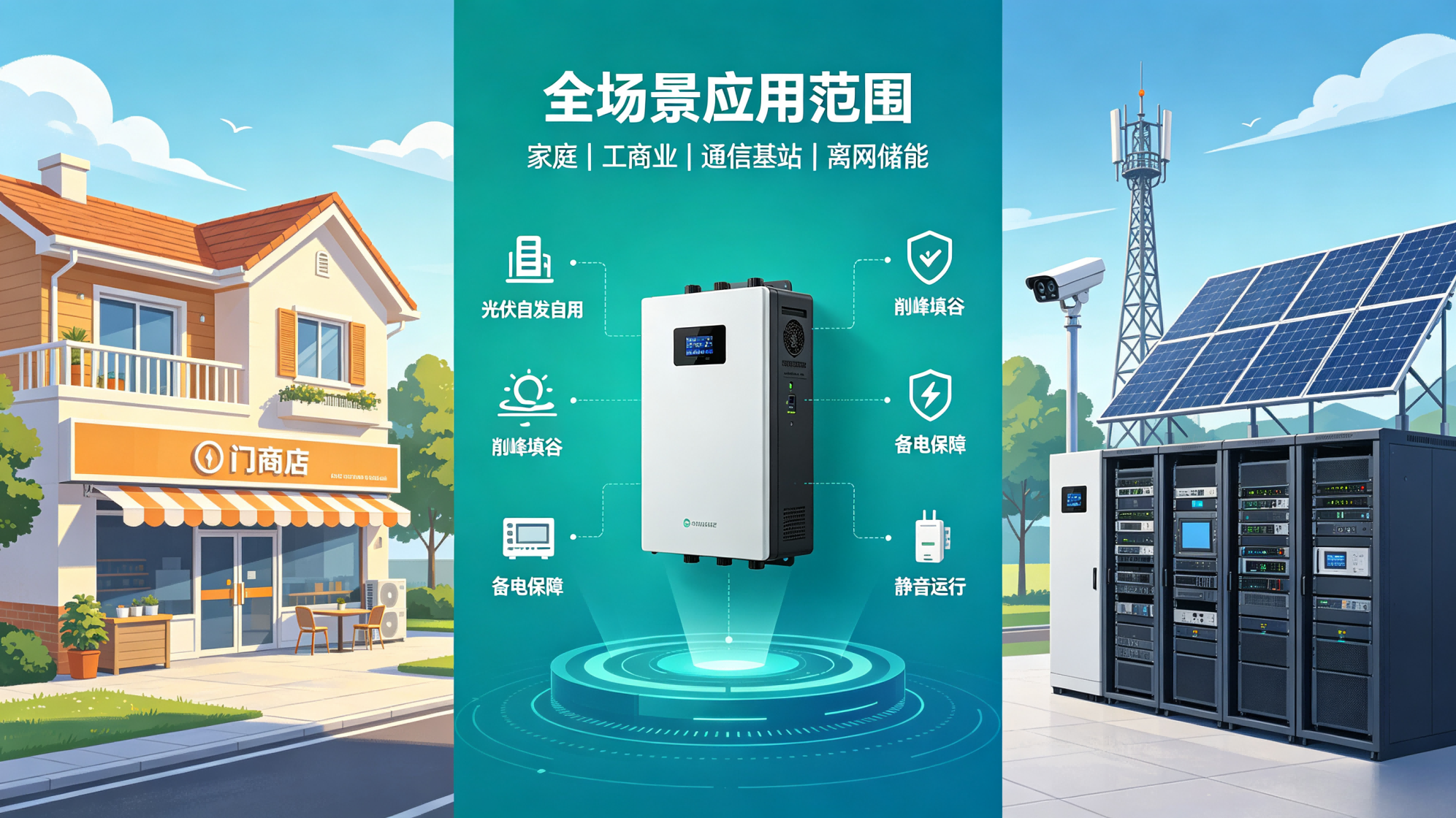 Detailed Introduction to Full-Scenario Application Range of Wall-Mounted LiFePO4 Batteries